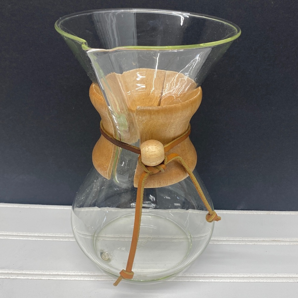 Chemex Eight Cup Handblown Glass Coffee Maker